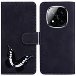 For Xiaomi Redmi Note 14 Pro 5G / Poco X7 5G Stand Case PU Leather Phone Cover Butterfly Printed