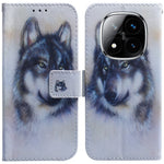 For Xiaomi Redmi Note 14 Pro 5G / Poco X7 5G Wallet Case Pattern Print Leather Phone Cover
