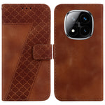 For Xiaomi Redmi Note 14 Pro 5G / Poco X7 5G Stand Case 7-Shaped Pattern Imprint Leather Phone Cover