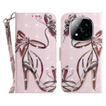 For Xiaomi Redmi Note 14 Pro 5G / Poco X7 5G Case Pattern Printing Leather Wallet Phone Cover with Wrist Strap
