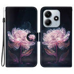 Xiaomi Redmi Note 14 5G Plånboksfodral med fallskydd i läder, fällbart mönster, tryck