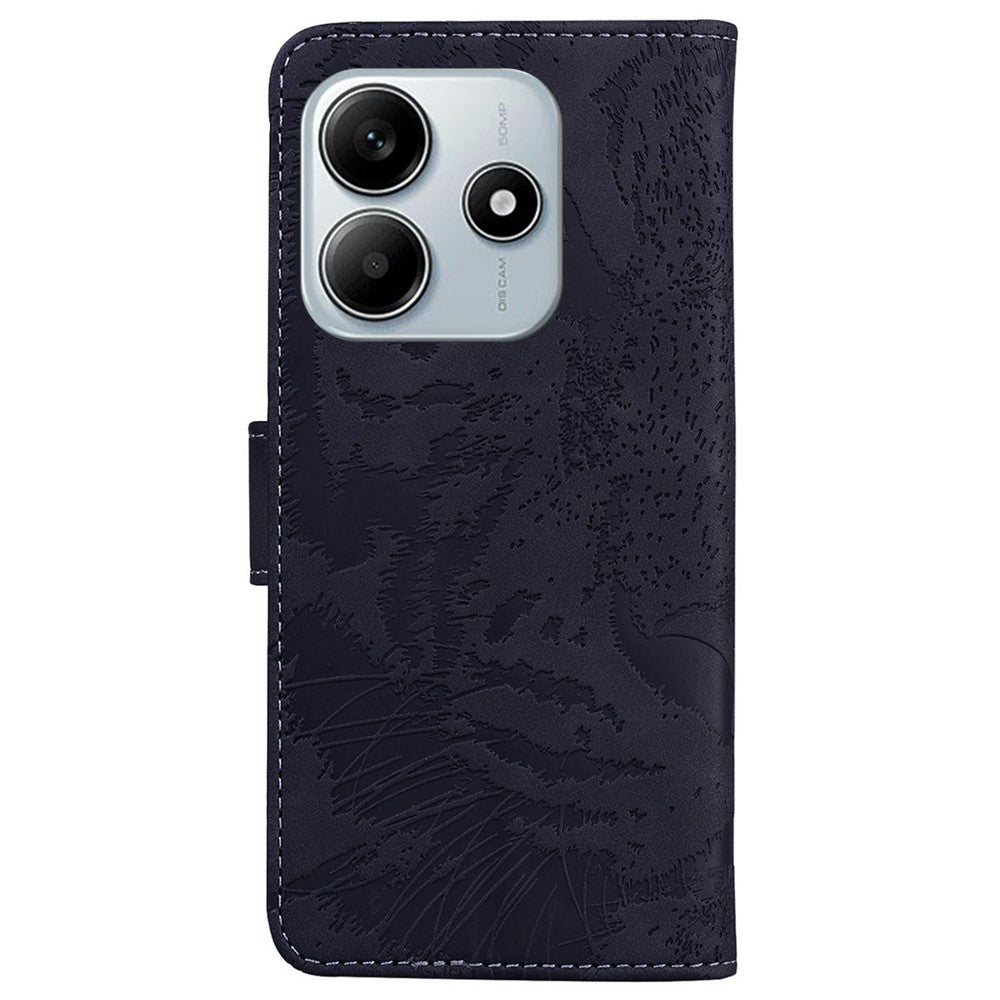 For Xiaomi Redmi Note 14 5G Case Tiger Imprint Leather Wallet Phone Cover