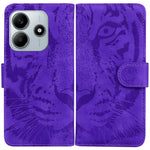 For Xiaomi Redmi Note 14 5G Case Tiger Imprint Leather Wallet Phone Cover