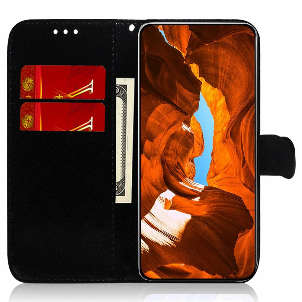 For Xiaomi Redmi Note 14 5G Stand Case Dazzling Flower Leather Phone Cover