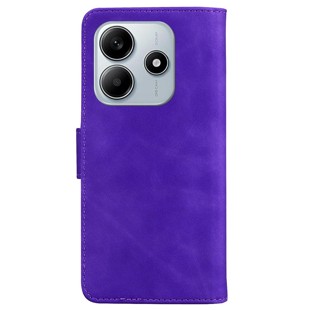 For Xiaomi Redmi Note 14 5G Stand Case PU Leather Phone Cover Butterfly Printed