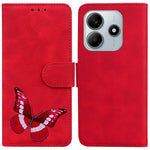 For Xiaomi Redmi Note 14 5G Stand Case PU Leather Phone Cover Butterfly Printed