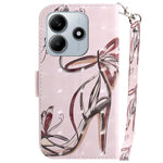 For Xiaomi Redmi Note 14 5G Case Pattern Printing Leather Wallet Phone Cover with Wrist Strap