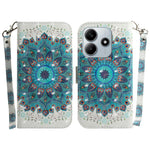 For Xiaomi Redmi Note 14 5G Case Pattern Printing Leather Wallet Phone Cover with Wrist Strap