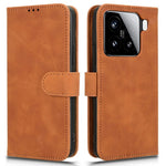 For Xiaomi 15 Pro Leather Case Skin-Feel Anti-Drop Wallet Flip Phone Cover