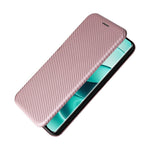 For Xiaomi Redmi Note 14 Pro 5G / Poco X7 5G Case Carbon Fiber Texture Drop-Proof PU Leather Phone Cover