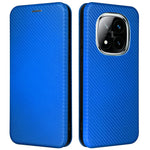 For Xiaomi Redmi Note 14 Pro 5G / Poco X7 5G Case Carbon Fiber Texture Drop-Proof PU Leather Phone Cover