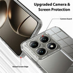 For Xiaomi 14T Pro Clear Phone Case TPU+Acrylic Shockproof Phone Back Cover