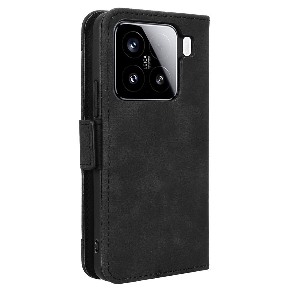 For Xiaomi 15 Leather Case Phone Wallet Cover with Multiple Card Slots
