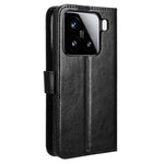 For Xiaomi 15 Case Crazy Horse Texture PU Leather Phone Wallet Cover