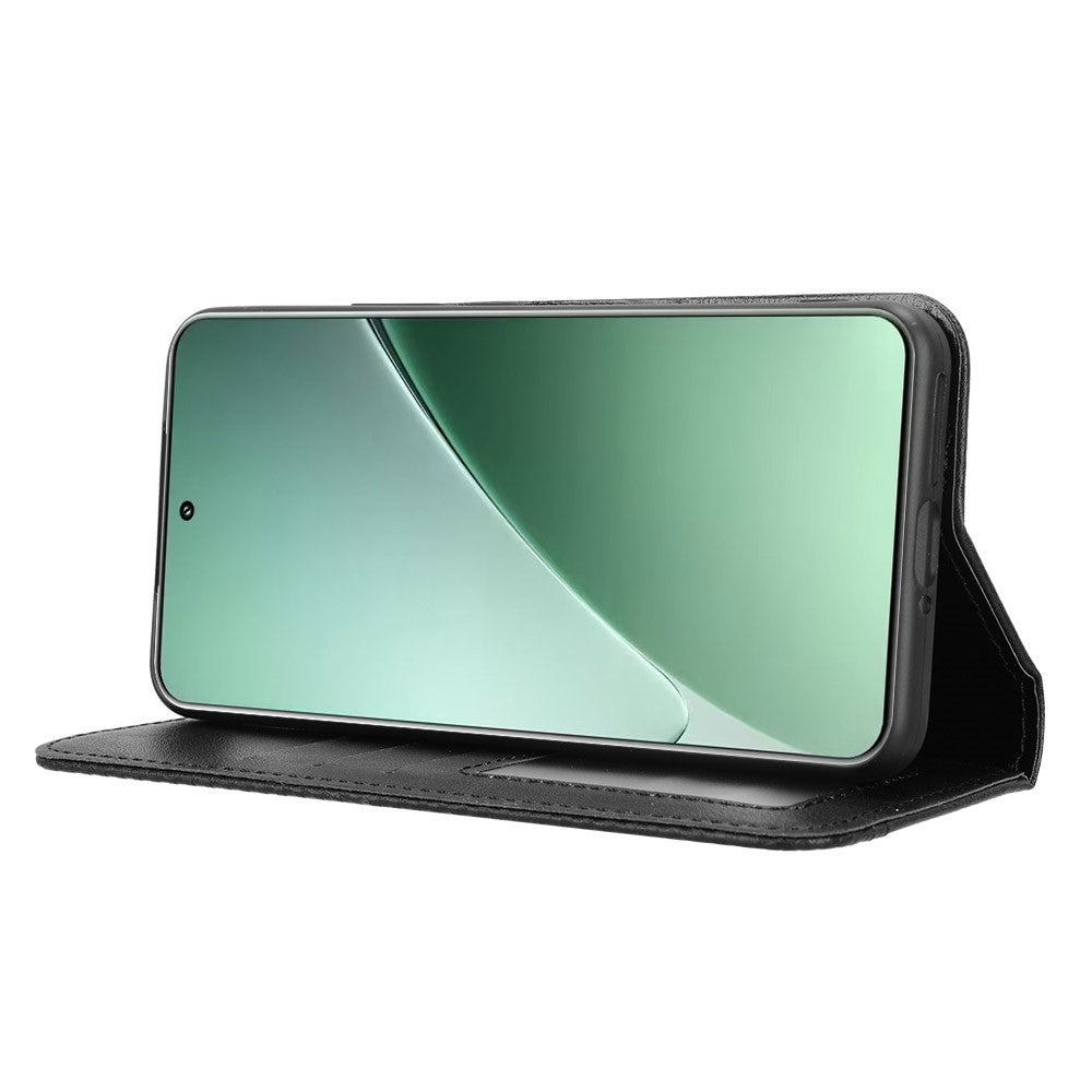 For Xiaomi 15 Leather Case Wallet Stand Retro Texture Phone Cover