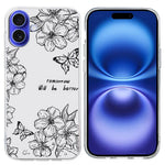 For iPhone 16 Case Pattern Printing Shockproof Soft TPU Phone Cover