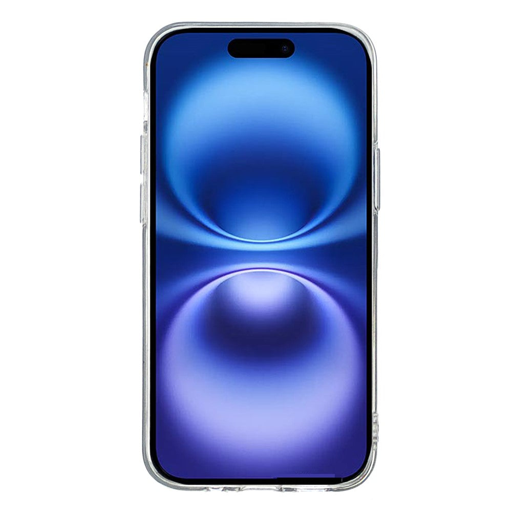 Til iPhone 16 Plus Cover Mønsterprint Stødabsorberende Blød TPU Telefoncover