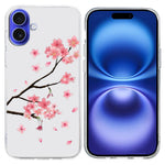 Til iPhone 16 Plus Cover Mønsterprint Stødabsorberende Blød TPU Telefoncover