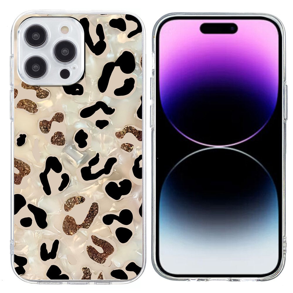 For iPhone 15 Pro Case Pattern Printing Shockproof Soft TPU Phone Cover