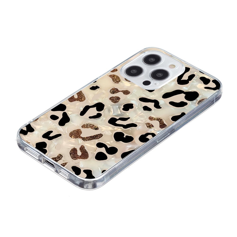 For iPhone 15 Pro Case Pattern Printing Shockproof Soft TPU Phone Cover