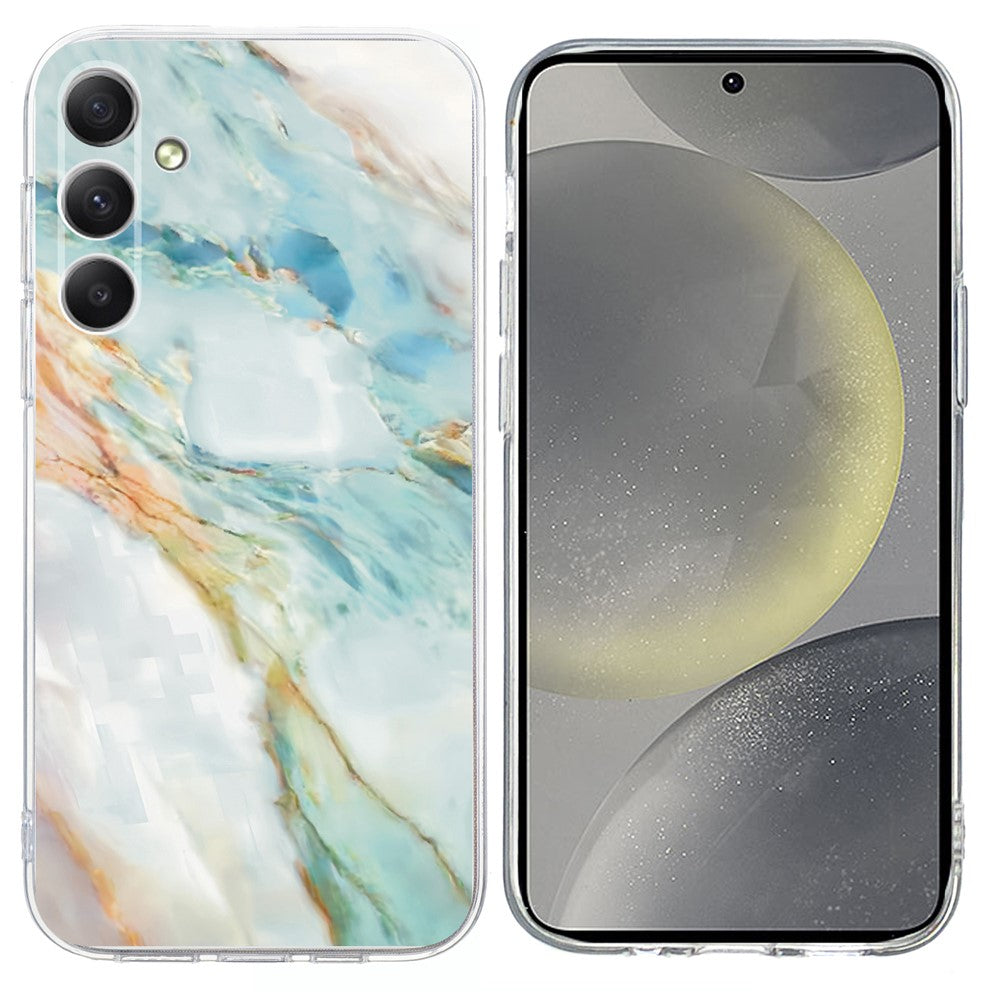 For Samsung Galaxy S24+ Case Pattern Printing Shockproof Soft TPU Phone Cover