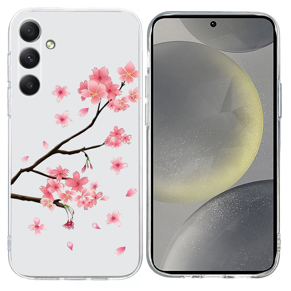 For Samsung Galaxy S24+ Case Pattern Printing Shockproof Soft TPU Phone Cover