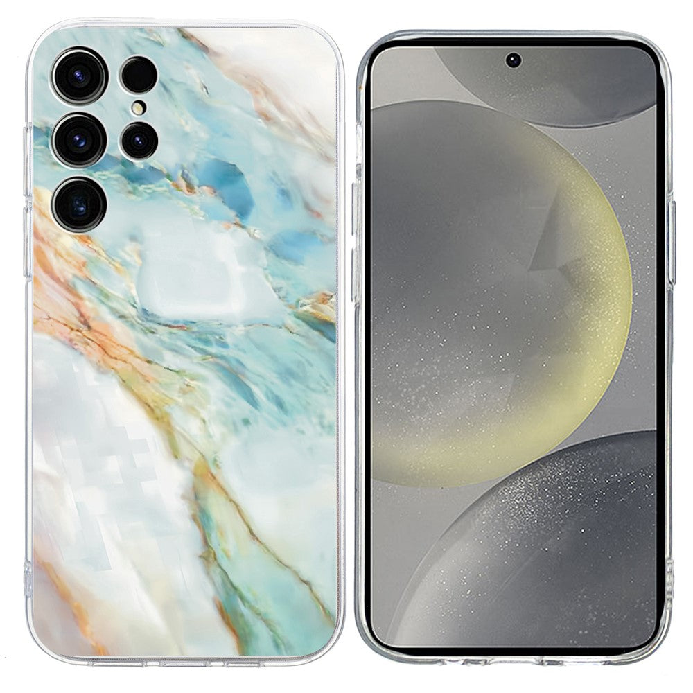 For Samsung Galaxy S24 Ultra Case Pattern Printing Shockproof Soft TPU Phone Cover
