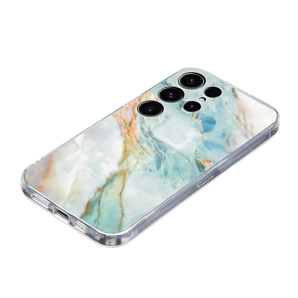 For Samsung Galaxy S24 Ultra Case Pattern Printing Shockproof Soft TPU Phone Cover