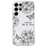 For Samsung Galaxy S24 Ultra Case Pattern Printing Shockproof Soft TPU Phone Cover