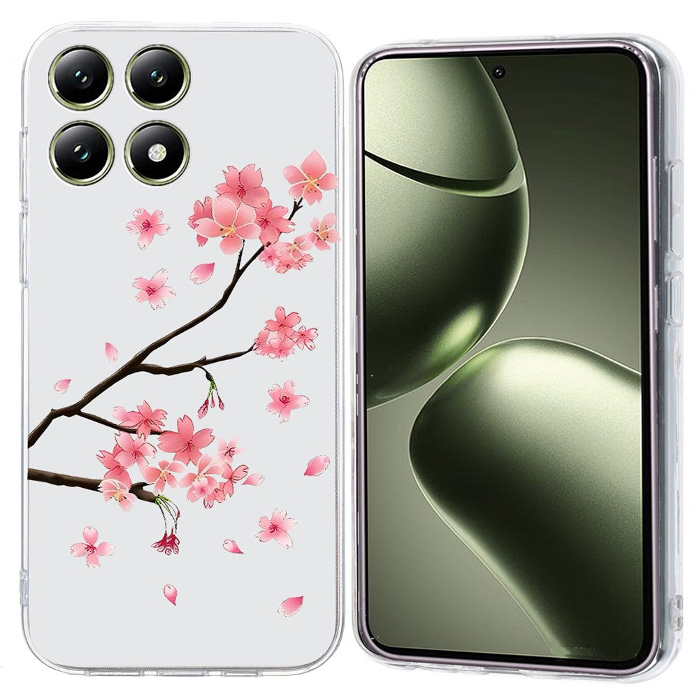 For Xiaomi 14T Pro Case Pattern Printing Shockproof Soft TPU Phone Cover