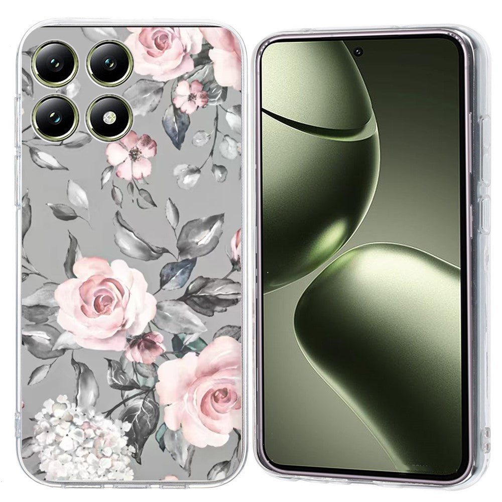 For Xiaomi 14T Case Pattern Printing Shockproof Soft TPU Phone Cover