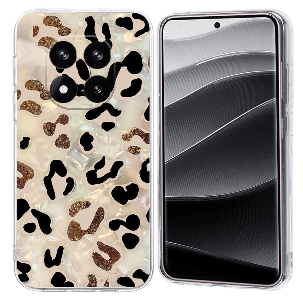 For Xiaomi Redmi Note 14 Pro 5G / Poco X7 5G Case Pattern Printing Shockproof Soft TPU Phone Cover