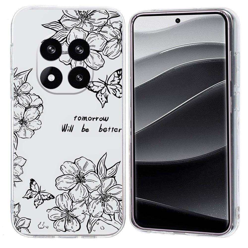 For Xiaomi Redmi Note 14 Pro 5G / Poco X7 5G Case Pattern Printing Shockproof Soft TPU Phone Cover