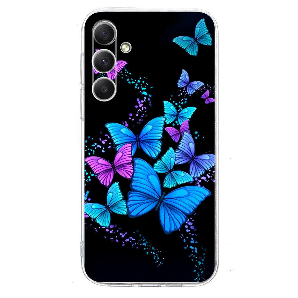 For Samsung Galaxy A25 5G (Global) (161.0 x 76.5 x 8.3mm) Case Pattern Printing Shockproof Soft TPU Phone Cover