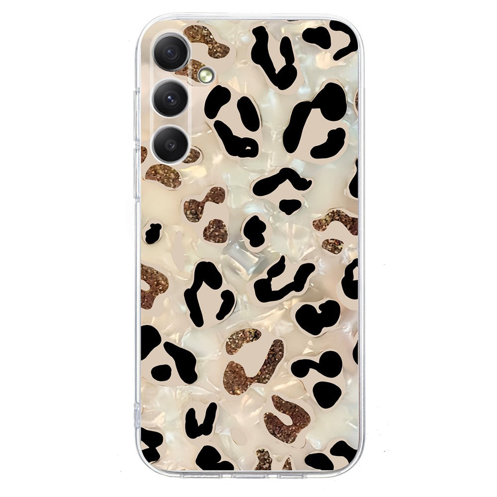 Til Samsung Galaxy A16 5G / 4G Cover med Mønsterprint, Stødsikker Blød TPU Telefoncover