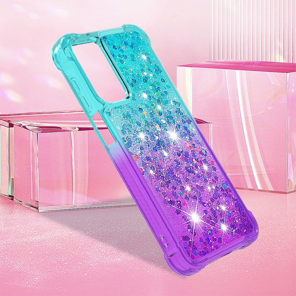 For Samsung Galaxy A16 5G / Galaxy A16 4G TPU Case Gradient Quicksand Phone Back Cover