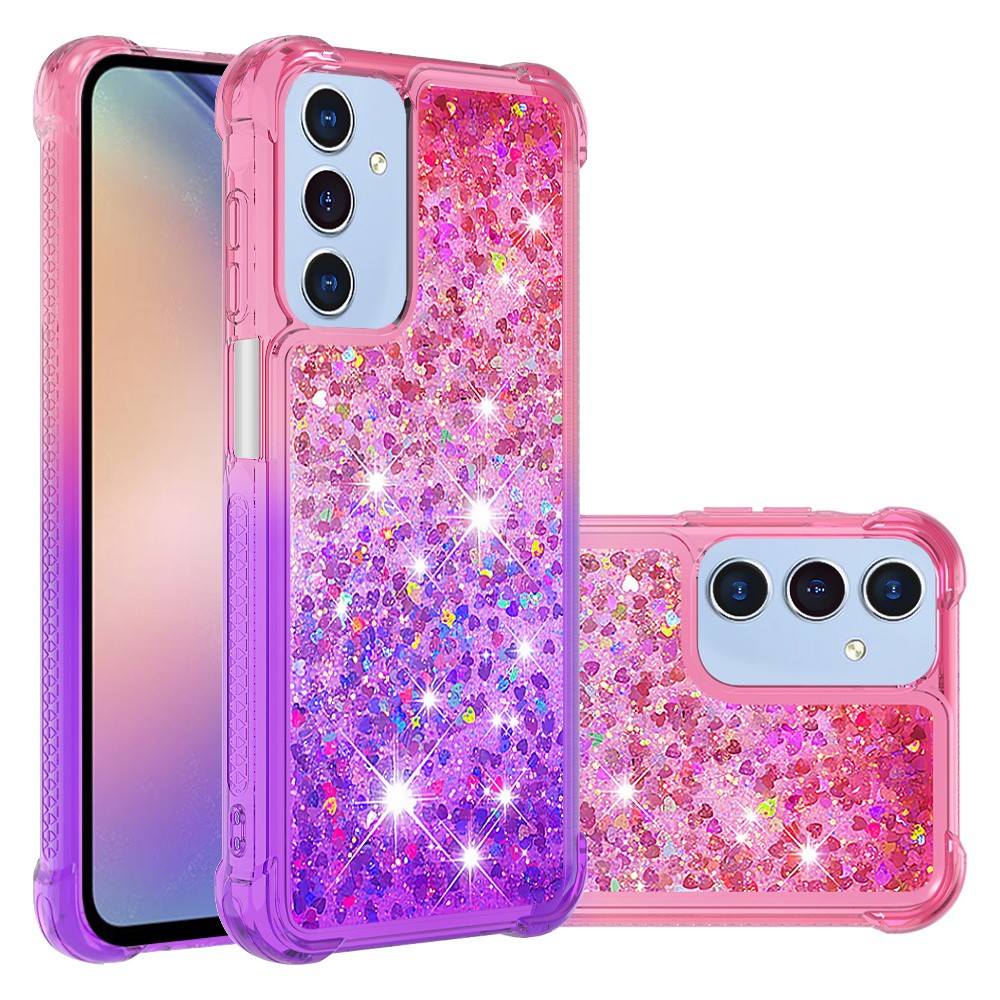 For Samsung Galaxy A16 5G / Galaxy A16 4G TPU Case Gradient Quicksand Phone Back Cover