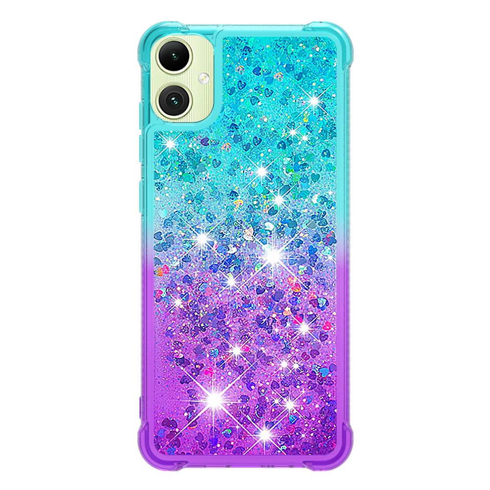 Samsung Galaxy A06 4G TPU-cover med gradient og kviksandseffekt, telefonbagside