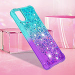 Samsung Galaxy A06 4G TPU-cover med gradient og kviksandseffekt, telefonbagside