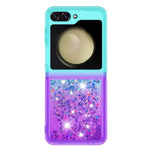 Samsung Galaxy Z Flip7 FE 5G / Z Flip6 5G TPU-skal Gradient Quicksand-mobilbaksida