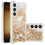 For Samsung Galaxy S24 FE TPU Case Glitter Quicksand Shockproof Phone Back Cover