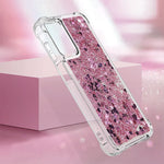 Til Samsung Galaxy A16 5G / Galaxy A16 4G TPU Cover Glitter Flydende Sand Stødsikkert Telefonbagcover