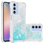 Til Samsung Galaxy A16 5G / Galaxy A16 4G TPU Cover Glitter Flydende Sand Stødsikkert Telefonbagcover