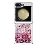 Samsung Galaxy Z Flip7 FE 5G / Z Flip6 5G TPU-skal Glitter Quicksand Stötsäkert mobilbaksida