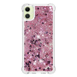 Til Samsung Galaxy A06 4G TPU Cover Glitter Kvaksand Stødsikkert Telefon Bagside Cover