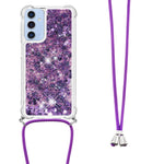 Til Samsung Galaxy A16 5G / Galaxy A16 4G TPU Cover med kviksandsdesign og lanyard