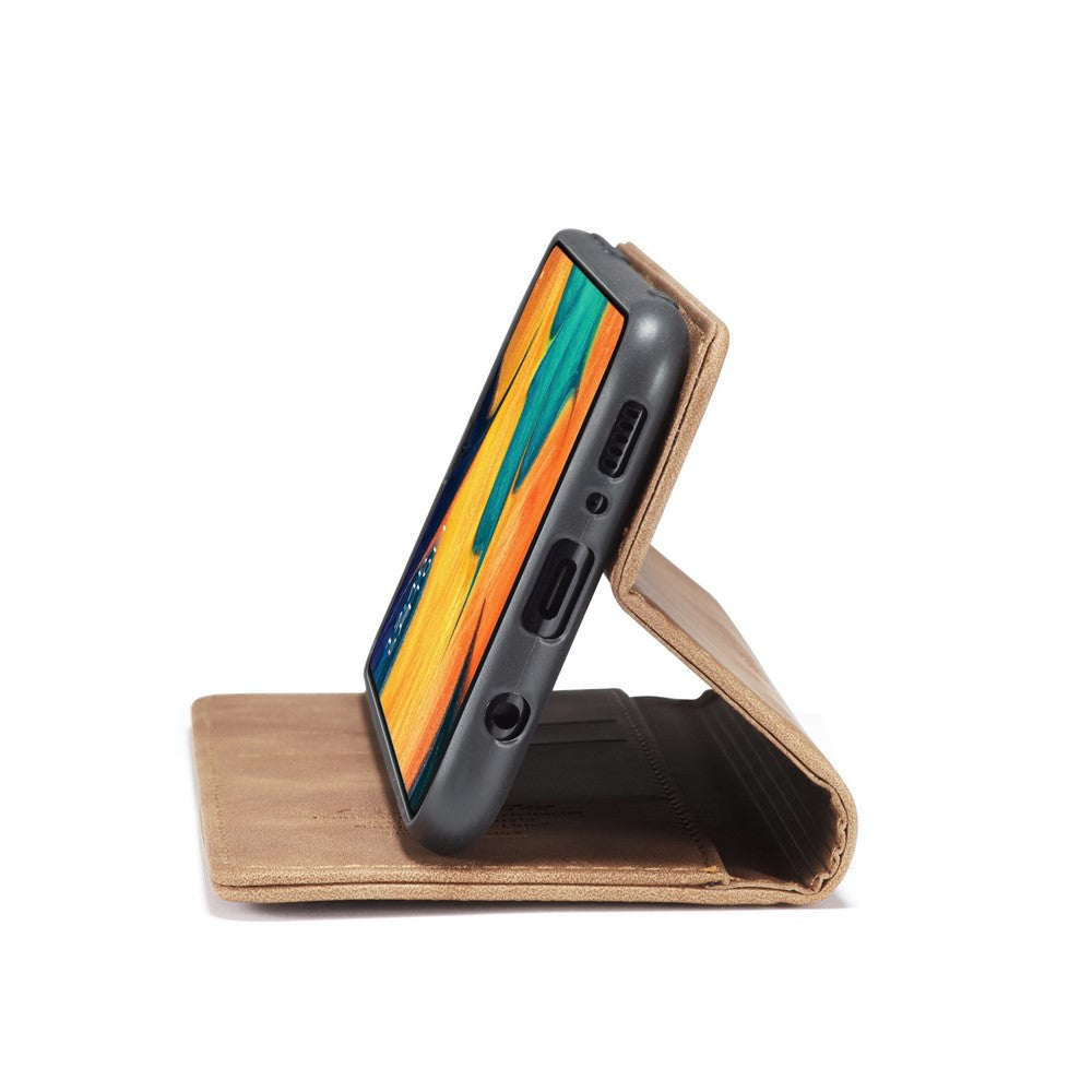 CASEME For Samsung Galaxy M30 / Galaxy A40s Case  013 Series Card Holder Stand Leather Phone Cover