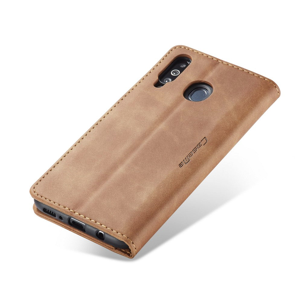 CASEME For Samsung Galaxy M30 / Galaxy A40s Case  013 Series Card Holder Stand Leather Phone Cover