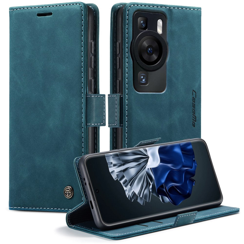 CASEME For Huawei P60 Case  013 Series Card Holder Stand Leather Phone Cover