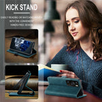 CASEME For Huawei P60 Case  013 Series Card Holder Stand Leather Phone Cover